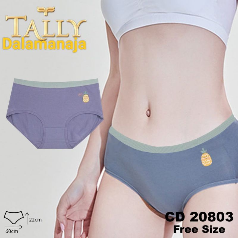 TALLY Celana dalam Wanita Katun 20803 free fit to L-XL Teen Collection