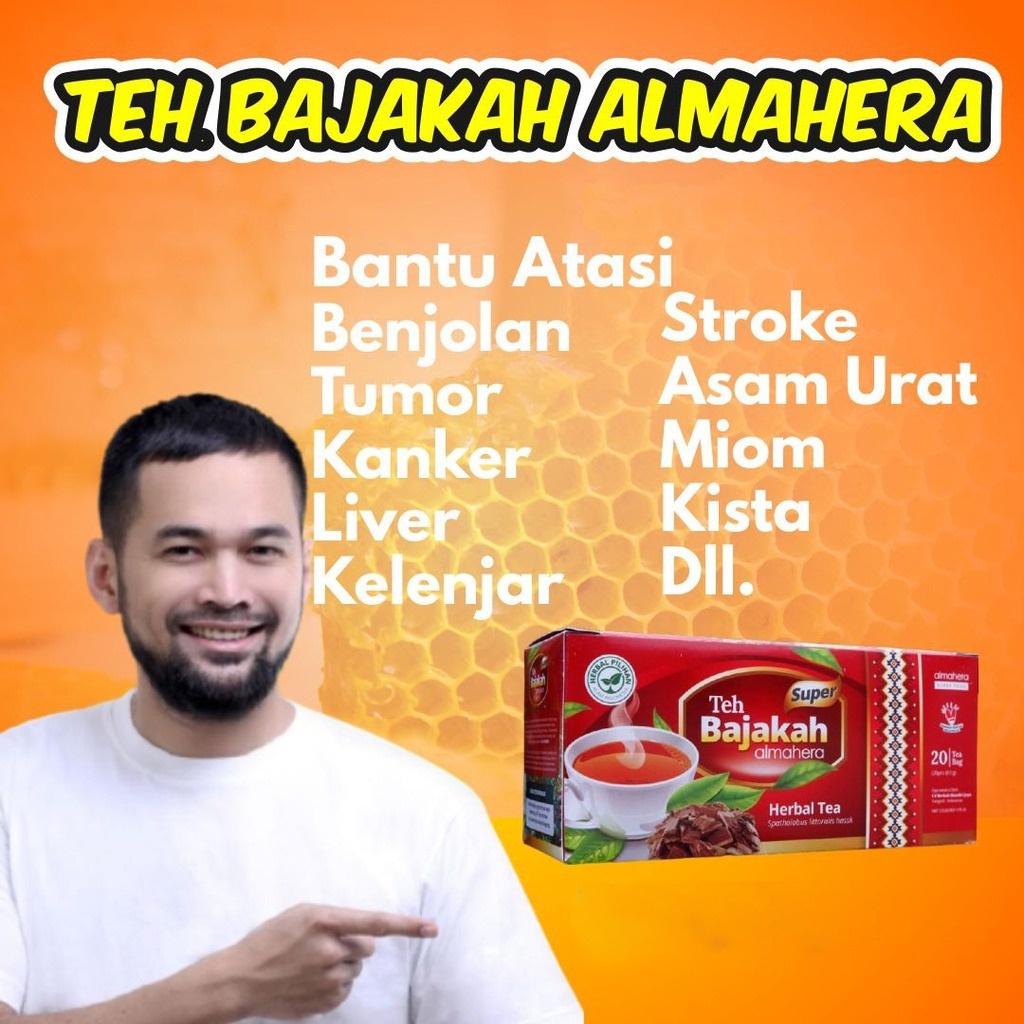 

Teh Celup Bajakah Almahera Isi 20 kantung