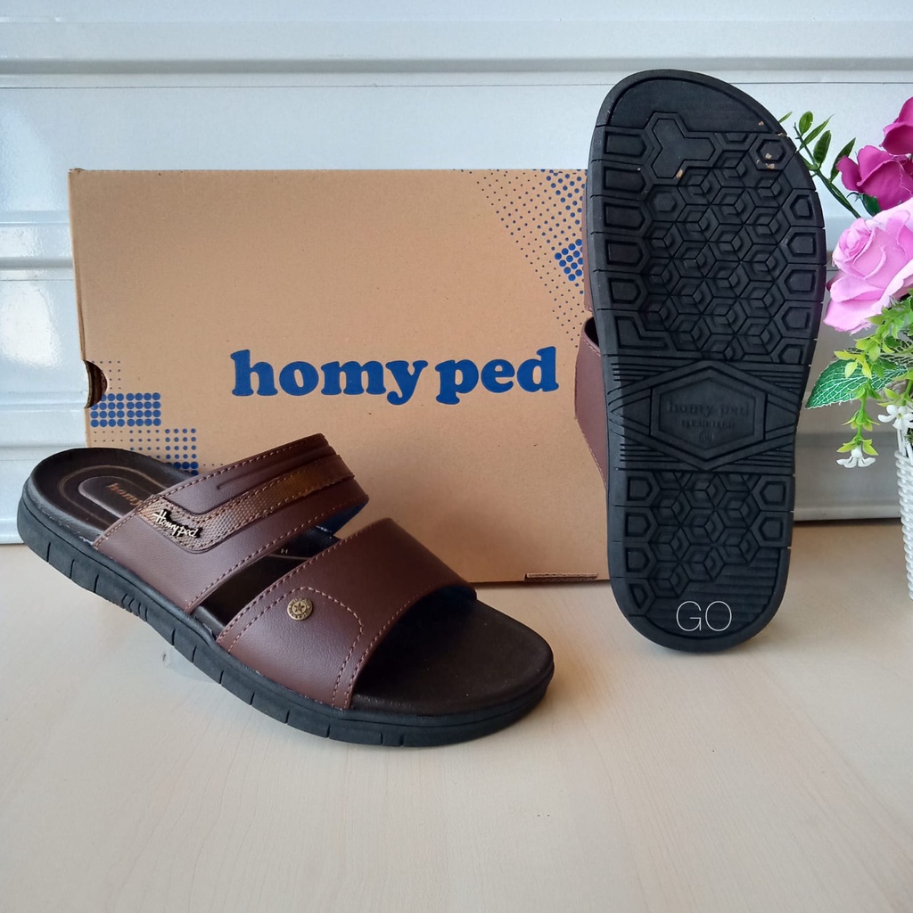 gof HB HOMYPED Sandal Slop Pria Sendal Casual Original ON SLIP