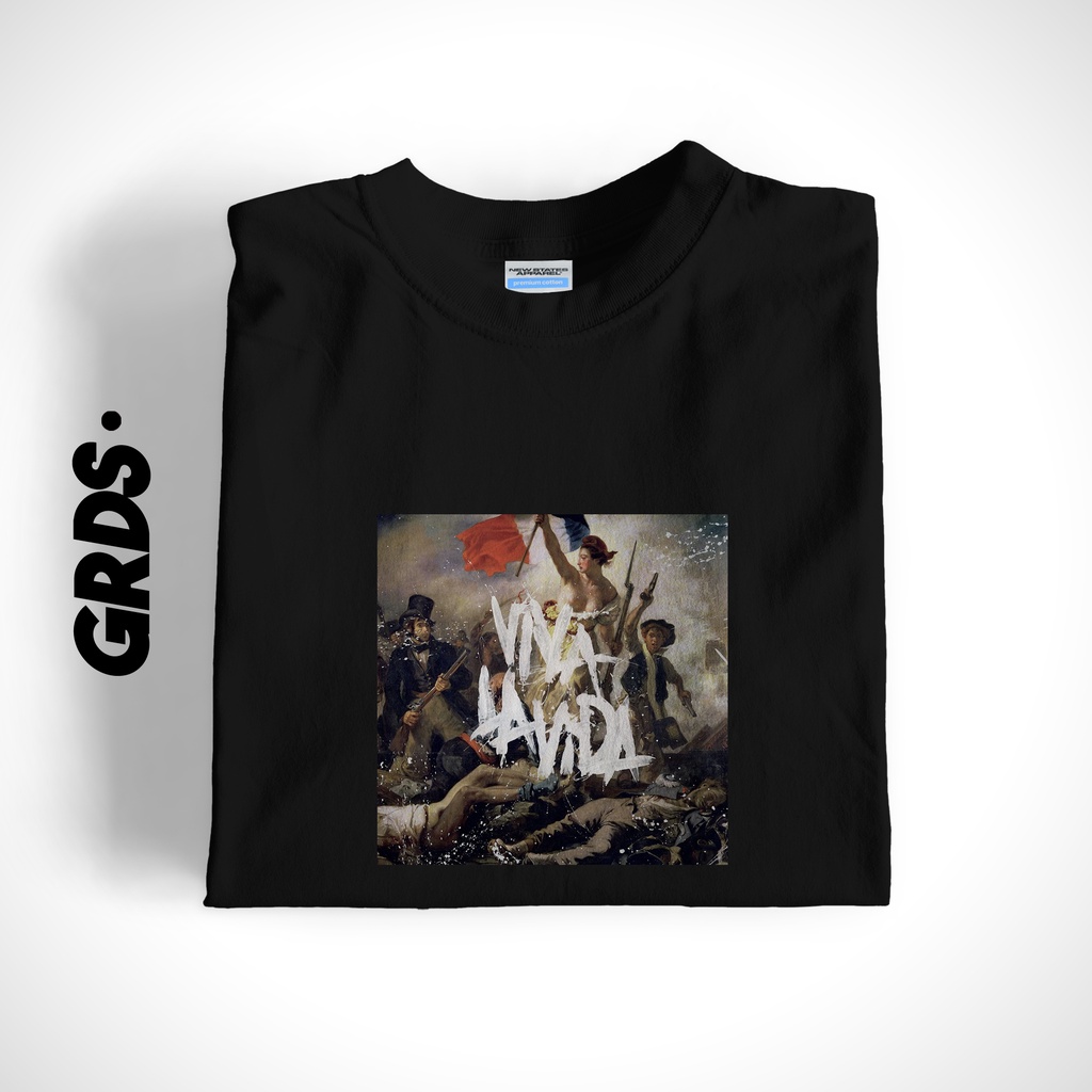 T-SHIRT COLDPLAY / KAOS COLDPLAY VIVA LA VIDA