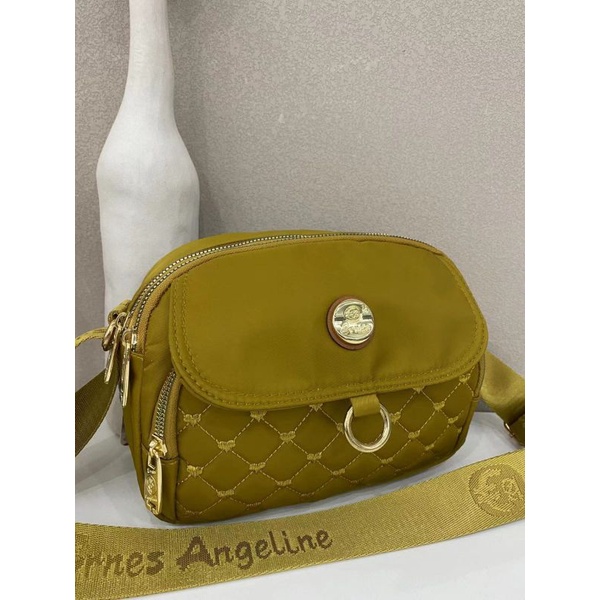 Tas Slempang Terbaru Ernes Angeline 3580-70 Free Dustbag
