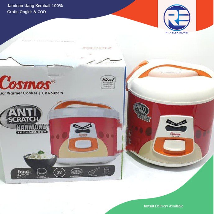 Magic Com Cosmos CRJ 6288 2 Liter  Harmond Spektrum/Anti Gores