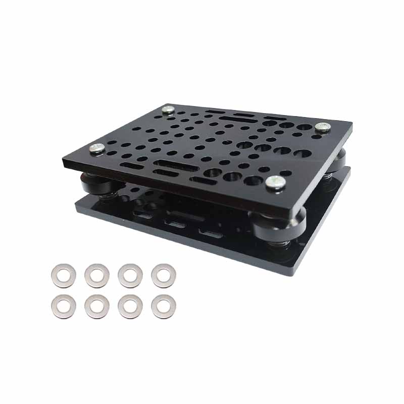 EELIC SLR-3D02ARC2 Openbuilds v gantry acrylic set 2040 Vslot ukuran 125x90x5 dengan 2 plat acrylic 