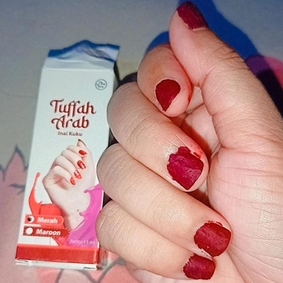 (COD) TUFFA ARAB HALAL /TUFFA HALAL /KUTEK KUKU /PACCI HENNA /KUKU PALSU /CAT KUKU MURAH