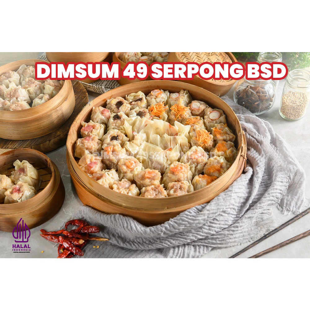 

DIMSUM MIX 49 SERPONG/ ISI 100PCS/ FROZENFOOD