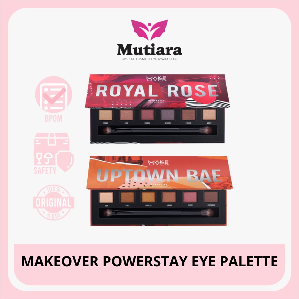 MAKEOVER POWERSTAY EYESHADOW PALETTE