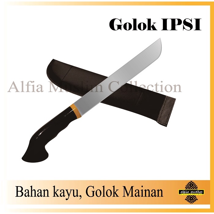 Golok Mainan / Golok Golokan / Golok Bahan Kayu / Accsesories