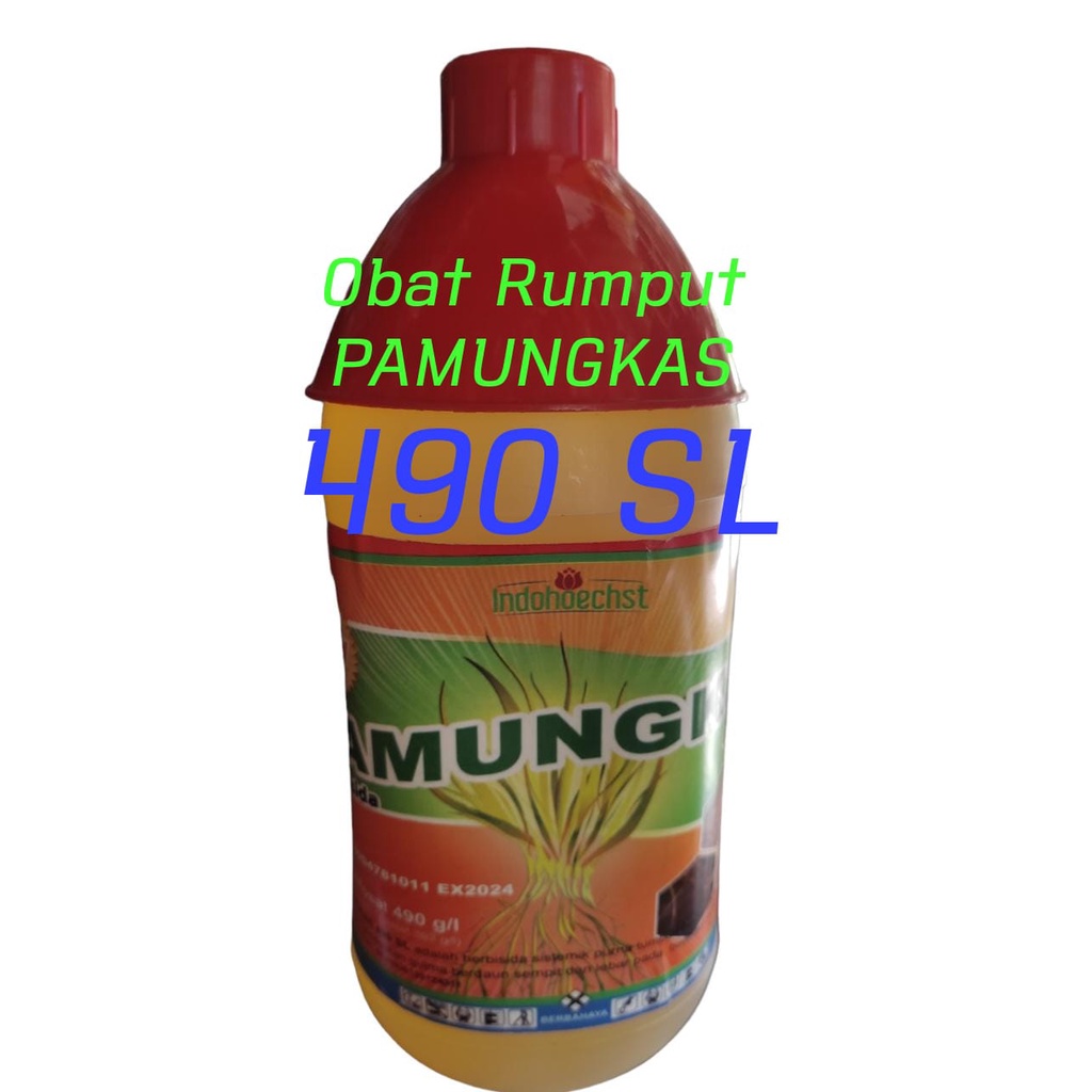 PAMUNGKAS (490 SL) HERBISIDA SISTEMATIK OBAT RUMPUT 1 LITER PALING AMPUH TERJAMIN TERMURAH COD GRATI