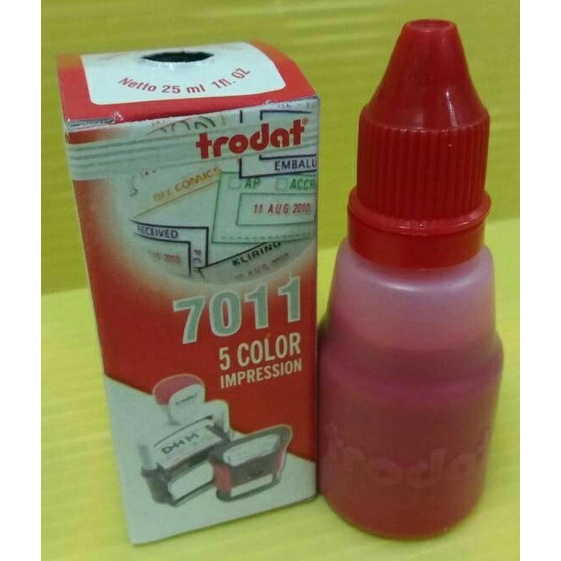 

Hadir Tinta Stempel Trodat 7011 Warna Merah Trendi