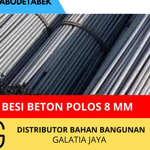 Besi Beton POLOS 8 mm