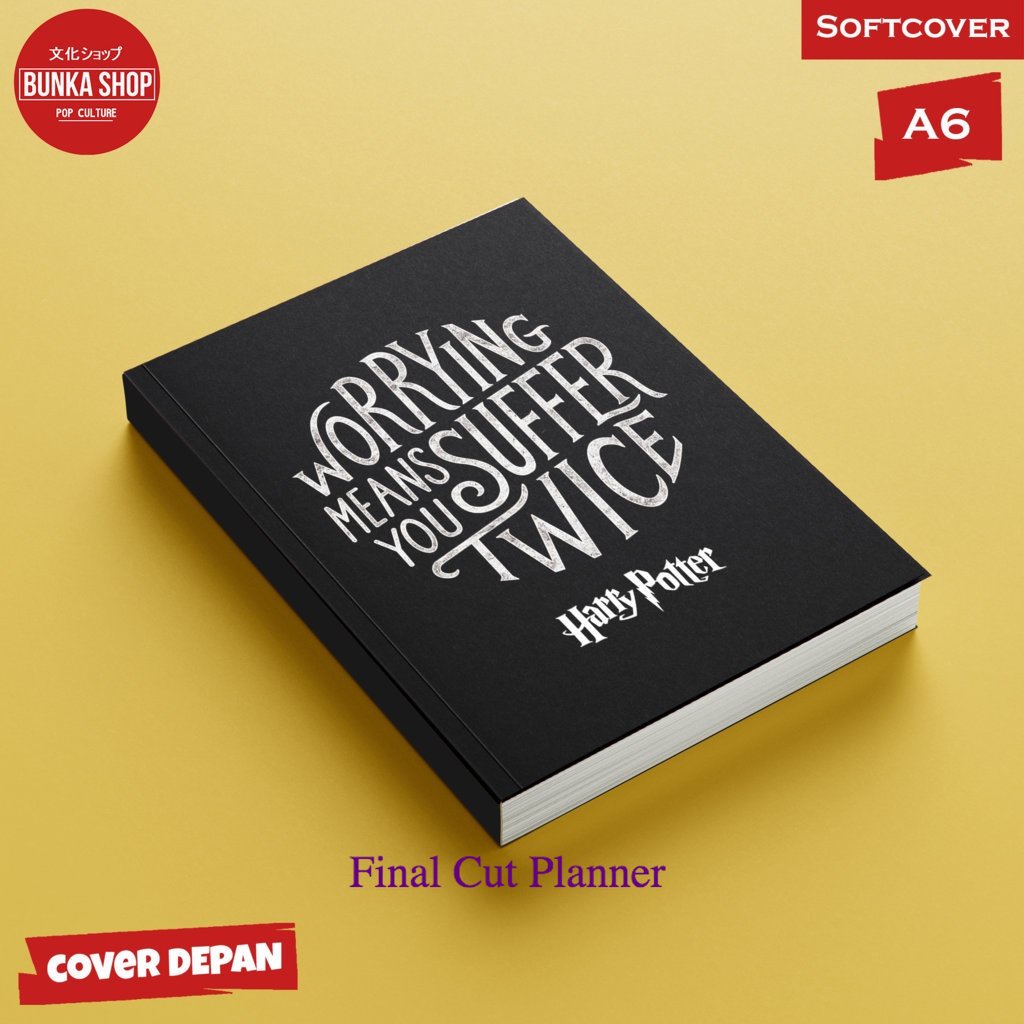 

Pocket Note Harry Potters Quotes Softcover A 6 Buku Tulis Catatan Notes Agenda Planner Jurnal
