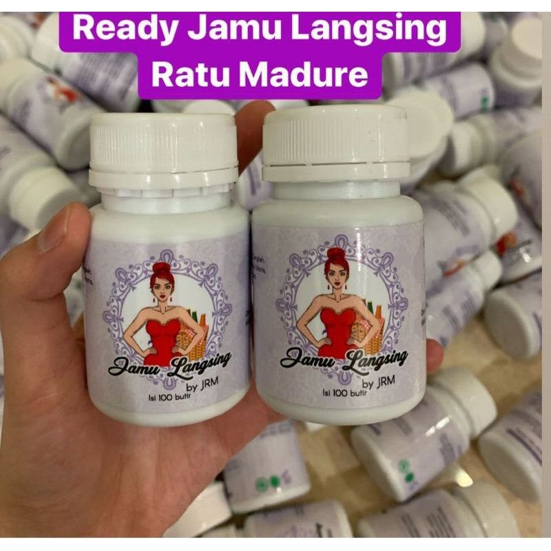 Jamu Langsing Madura isi 100 butir