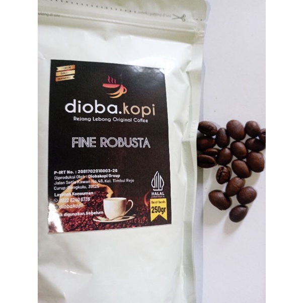 

Dioba kopi 100% kopi robusta