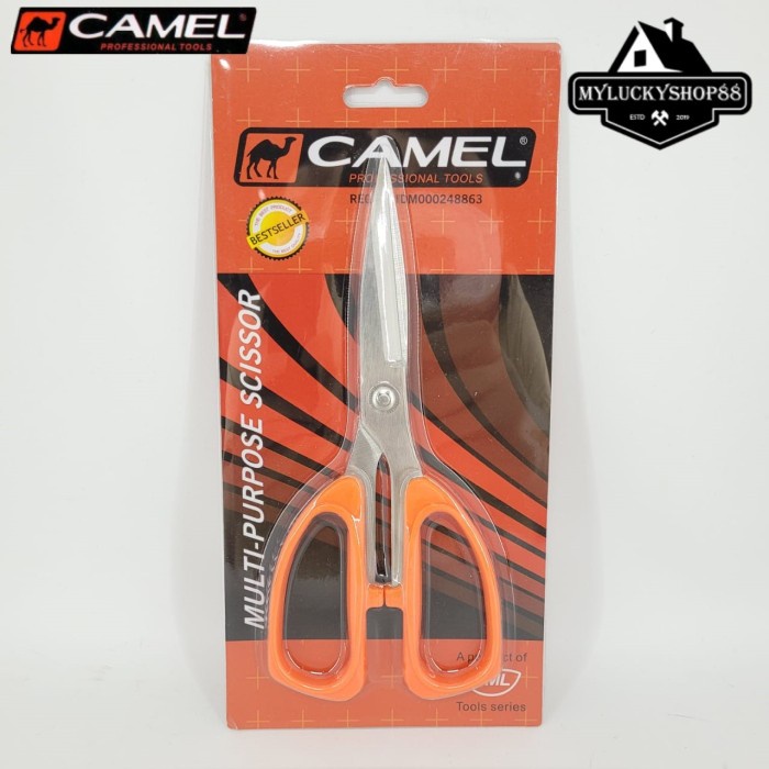 

Lucu Camel Gunting Serbaguna Multifungsi Kertas Kain Blister Serba Guna Diskon