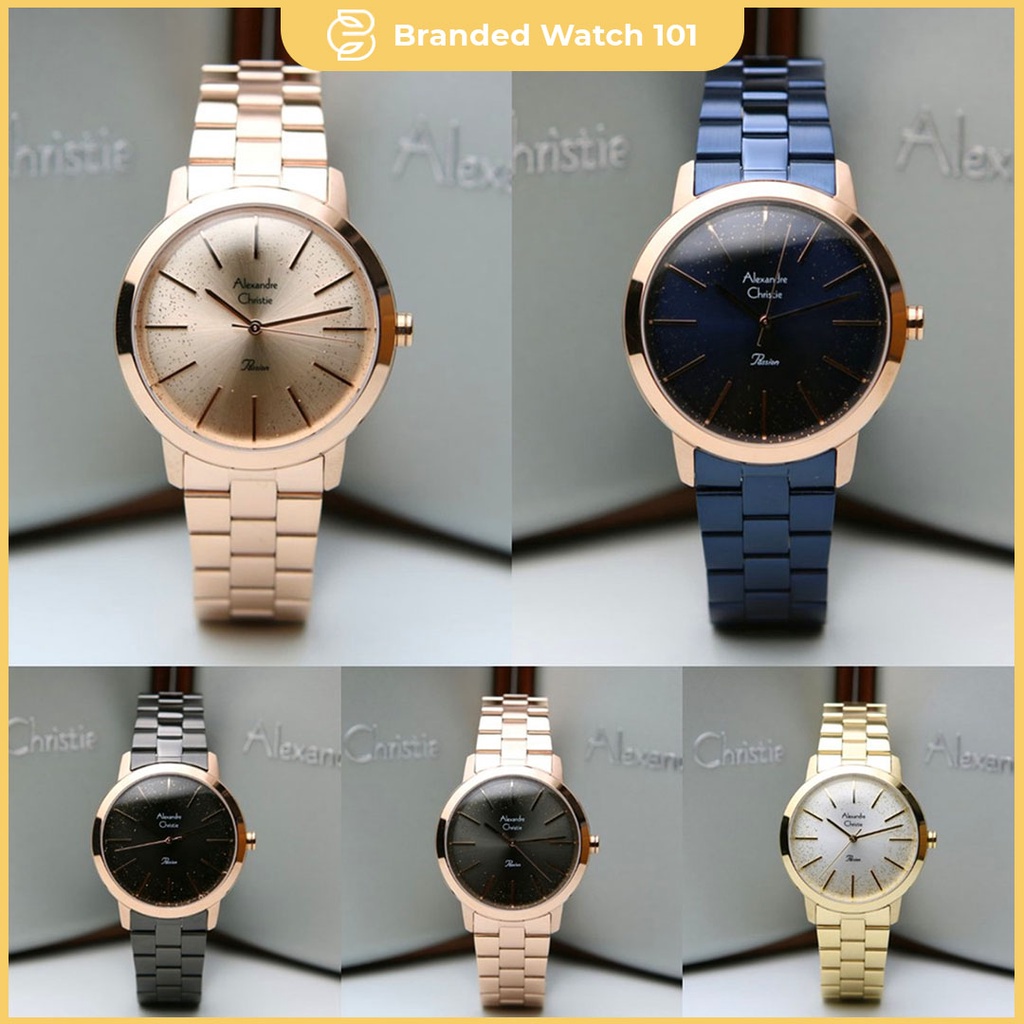 Jam Tangan Wanita Alexandre Christie AC 2818 / AC2818 / 2818 Garansi Resmi 1 Tahun.