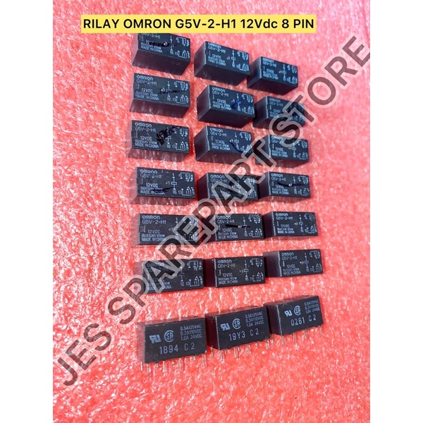 RILAY OMRON G5V-2-H1 12Vdc 8 PIN