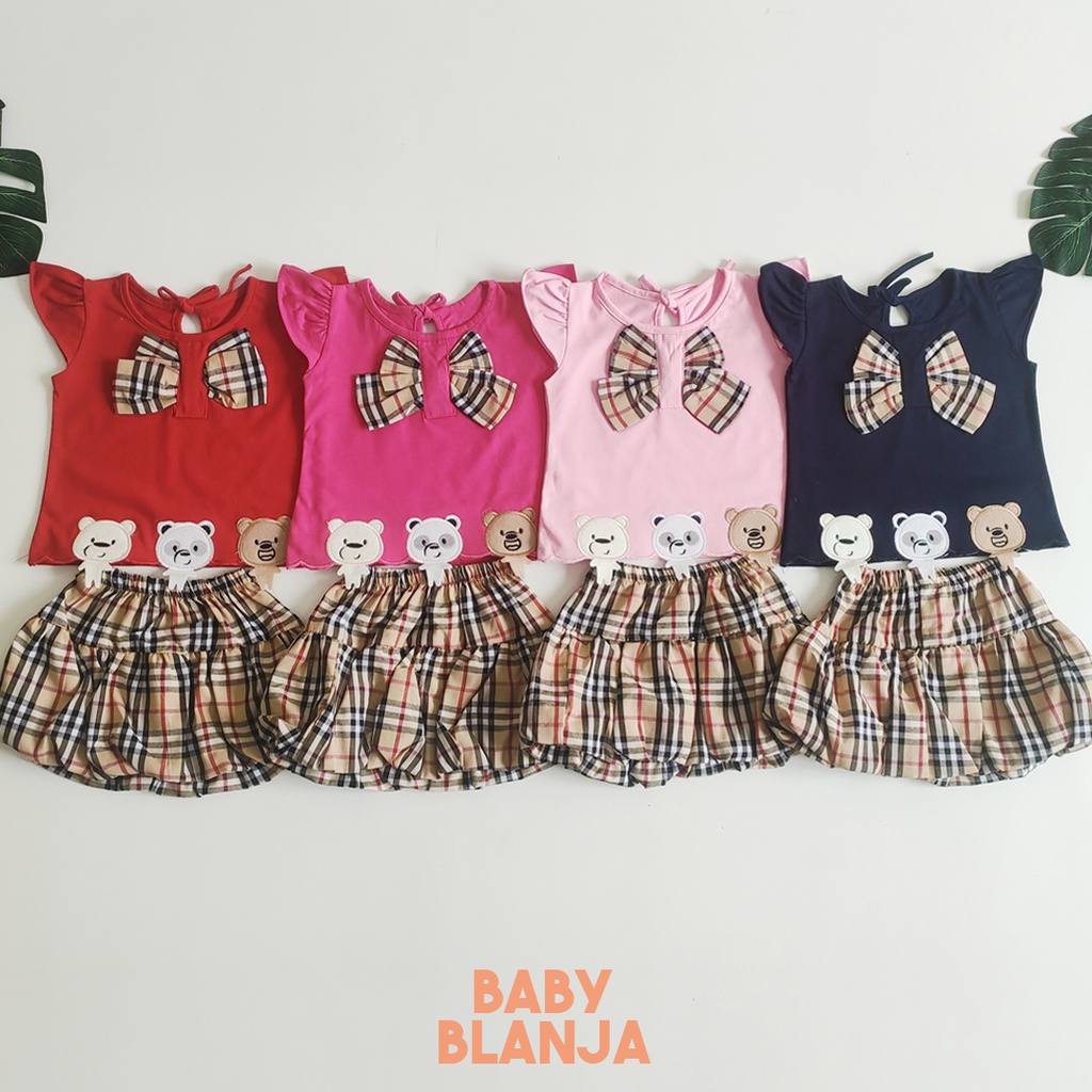 Baju Bayi Perempuan 6 12 Bulan Helena Set