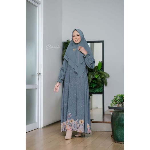 FAIZA DIANA SET SYARI BERMERKS ORIGINAL
