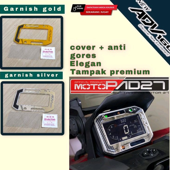 Motopad27 Garnish ADV 160 Anti gores Cover Spidometer Spedometer Honda ADV 160