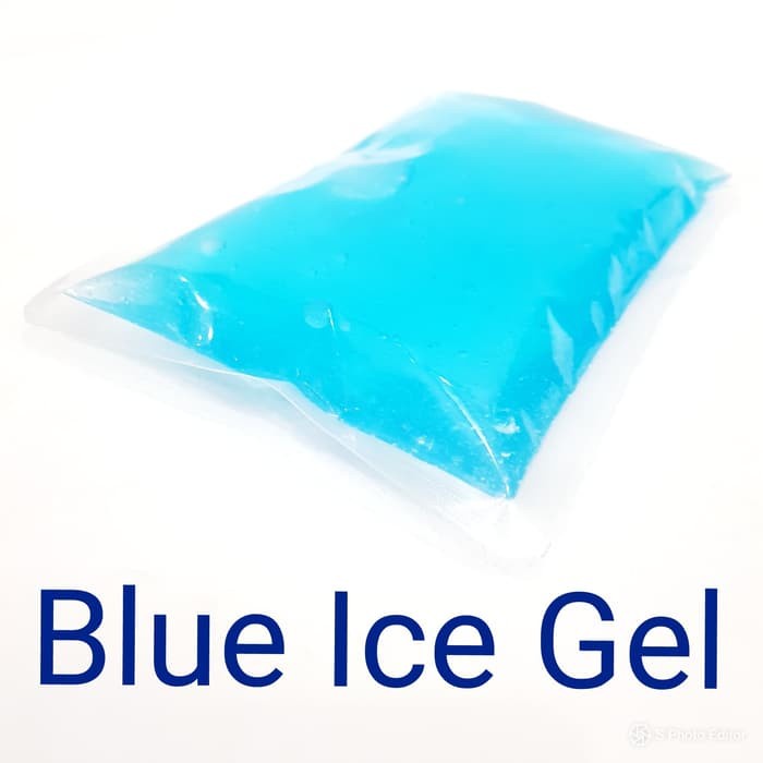 400 GRAM  Blue ice gel 400 gram  /  BLUE ICE GEL 400 GRAM / ICE GEL.BIRU/ice gel ice pack biru blue / ice gel pendingin makanan  ice pack gel pendingin