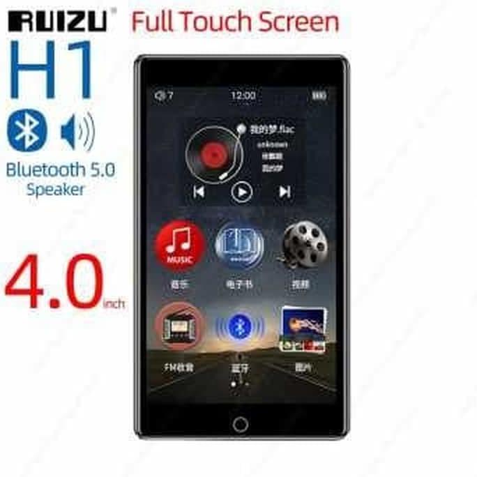 [Promo] Ruizu Smart Mp4 Digital Audio Player Touchscreen 4 Inch 8Gb - H1