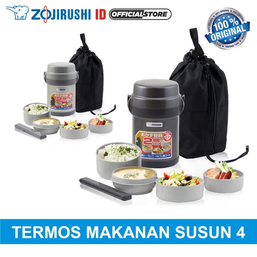 Lunch Jar ZOJIRUSHI SL-JAF14 zojirushi / THERMOS MAKANAN 4 SUSUN