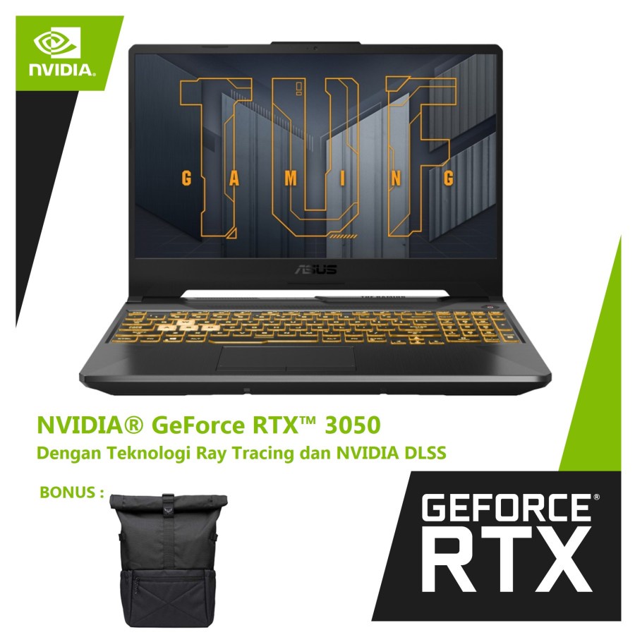 ASUS TUF GAMING F15 FX506HCB i7-11600H 8GB 512GB RTX3050 4GB W11 OHS