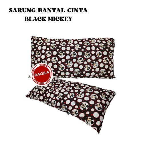 Sarung Bantal Cinta Resleting Jumbo Bahan Katun Halus