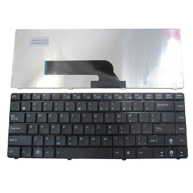 Keyboard Laptop Asus K40 K40i K401 K40AB K40AN K40E K40IJ K401J K401N Ori Hitam