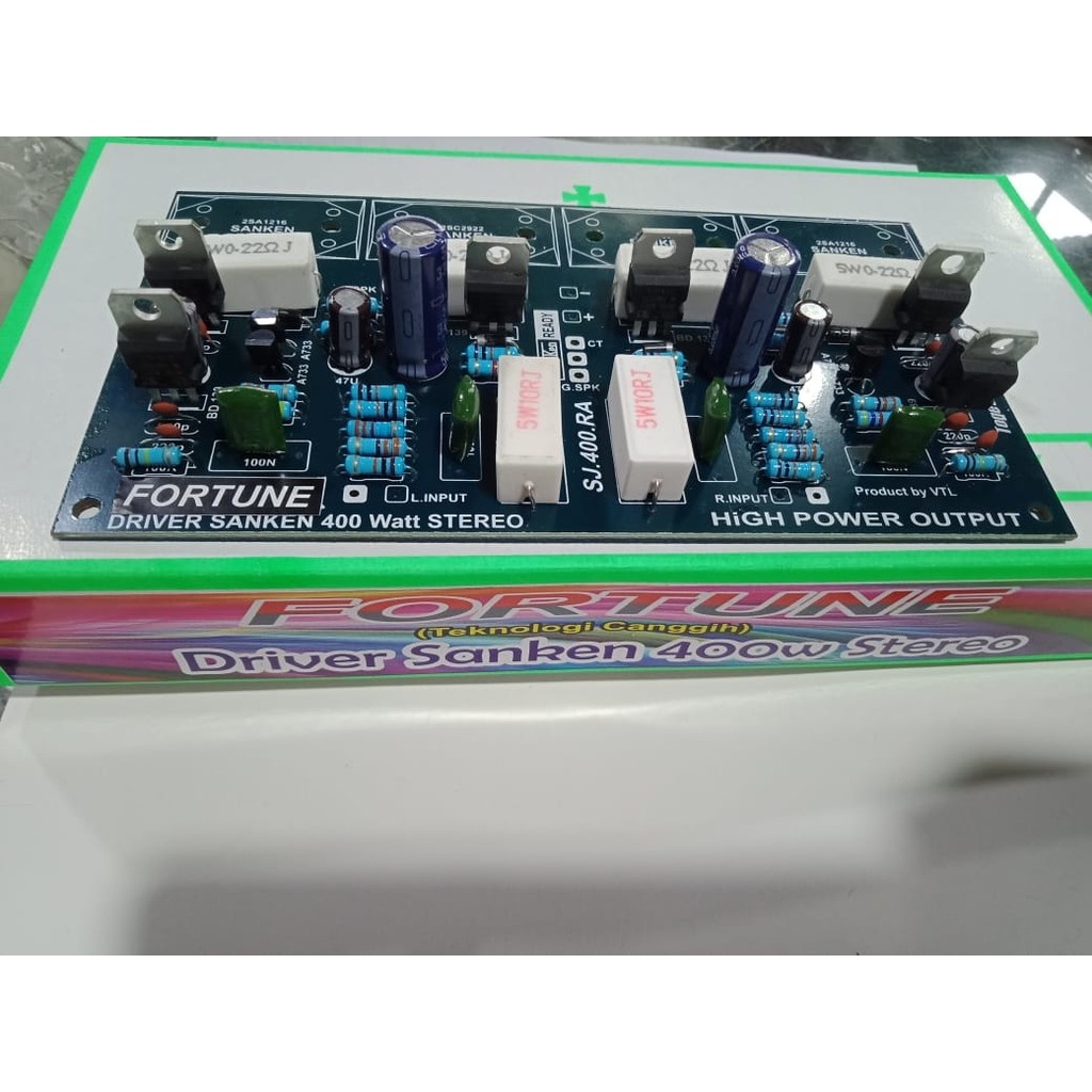 Driver 400 watt STEREO by sj kit