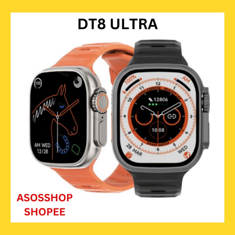DT NO 1 DT8 ULTRA SMARTWATCH 2.0 INCHI ALWAYS ON DISPLAY ORIGINAL