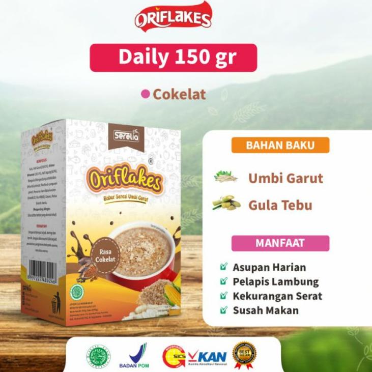 

Idf4F9r--Oriflakes Daily Sereal Umbi Garut isi 5 sachet untuk DIABETES, Asam Lambung Gerd Maag gula darah