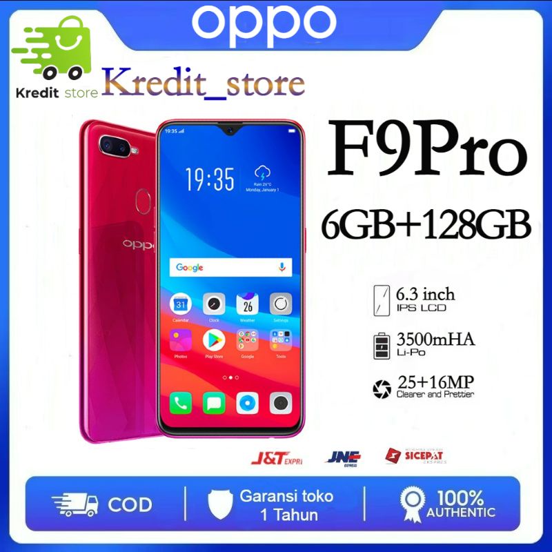 Jual HP OPPO F9pro 128GB 6-128 GB /HP OPPO A3s 4-64 GB/ HP OPPO A31 6