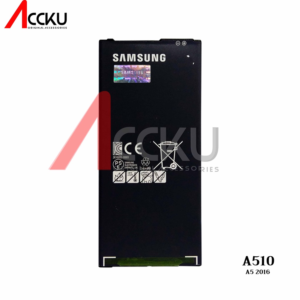 A510 /  A5 2016 / EB-BA510ABEA510 99%BateraiSamsungA510 -  A5 2016 - EB-BA510ABEBatterySamsungA510 Battery Baterai BatreSamsungEB-BA510ABE