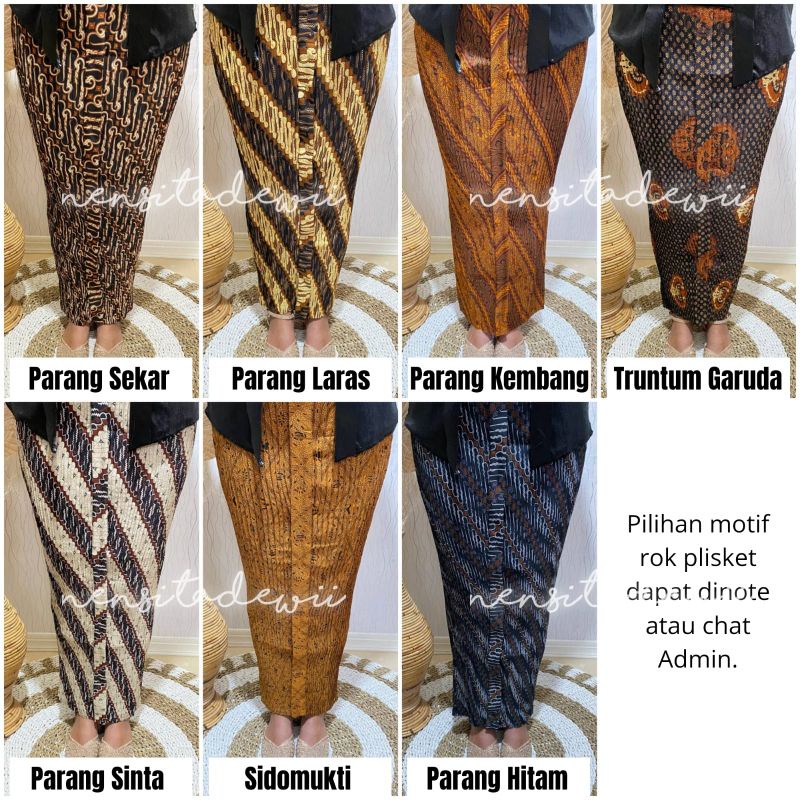 Kebaya Kutubaru + Rok Plisket / Model Saskia, Nuansa Rosegold