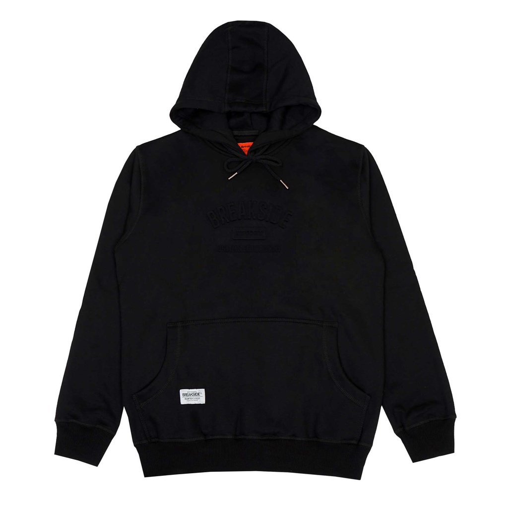 Breakside Hoodie Blackout - Black Sweater Pria