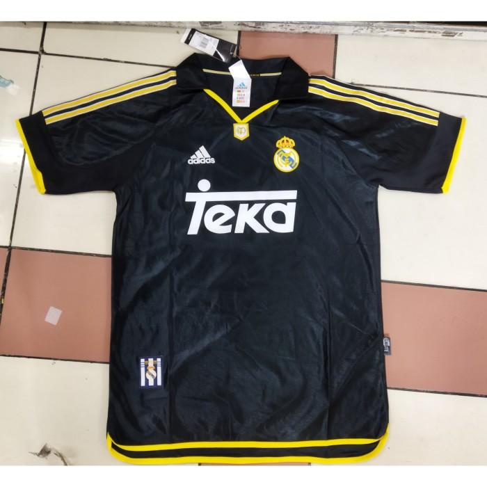 JERSEY BAJU BOLA RETRO MADRID AWAY 1998 GRADE ORI