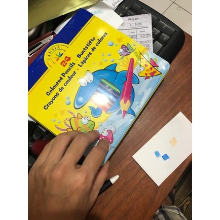 

New Pensil warna sisa export 24 warna isi biasa kaleng