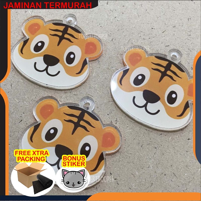 

Promo READY Tag Hampers AKRILIK Imlek| Gantungan Macan | Hang Tag Imlek 2022 Elegan