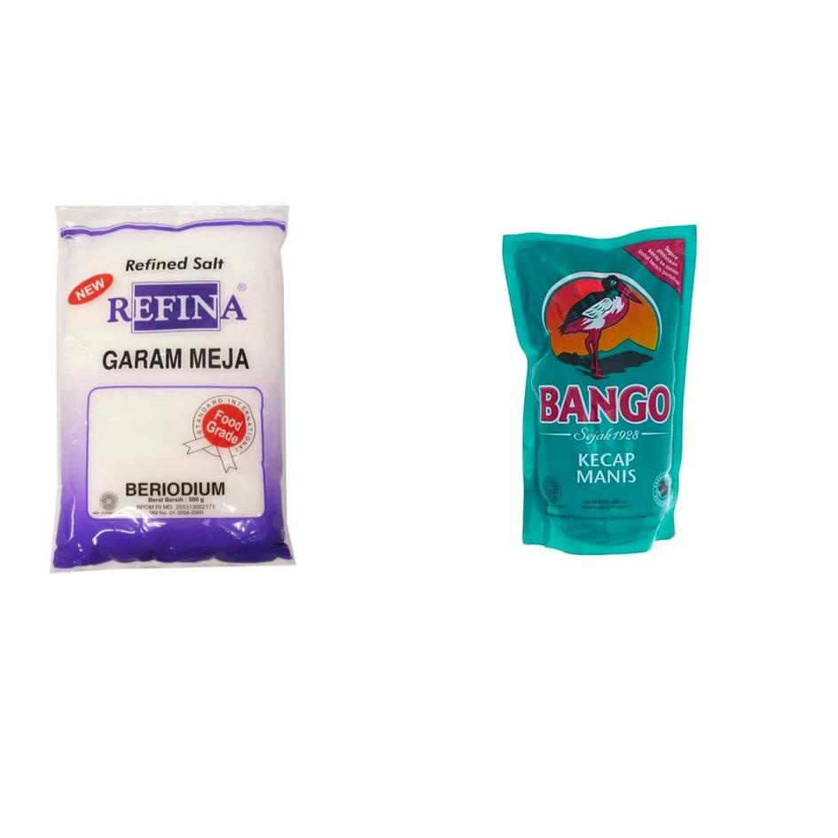 

art9f9Et--Garam Refina 500 g / Kecap Bango 550 ml