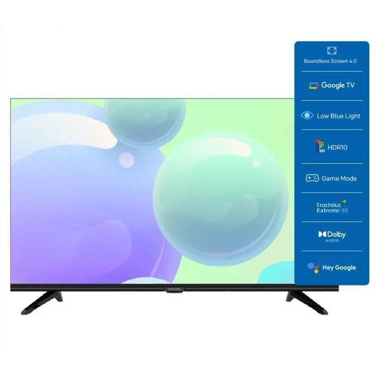 COOCAA 43Z72 SMART GOOGLE LED TV 43 INCH  DIGITAL DVBT2 FHD TERMURAH