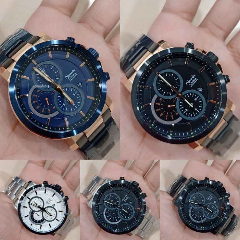Jam Tangan Pria Alexandre  Christie Ac 6350/ Ac6563 Original  Free Box
