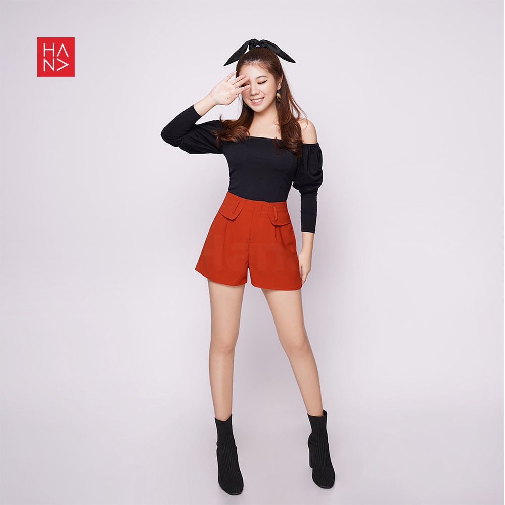 Hana Fashion - Nina Casual Short Pants Celana Wanita - SP059