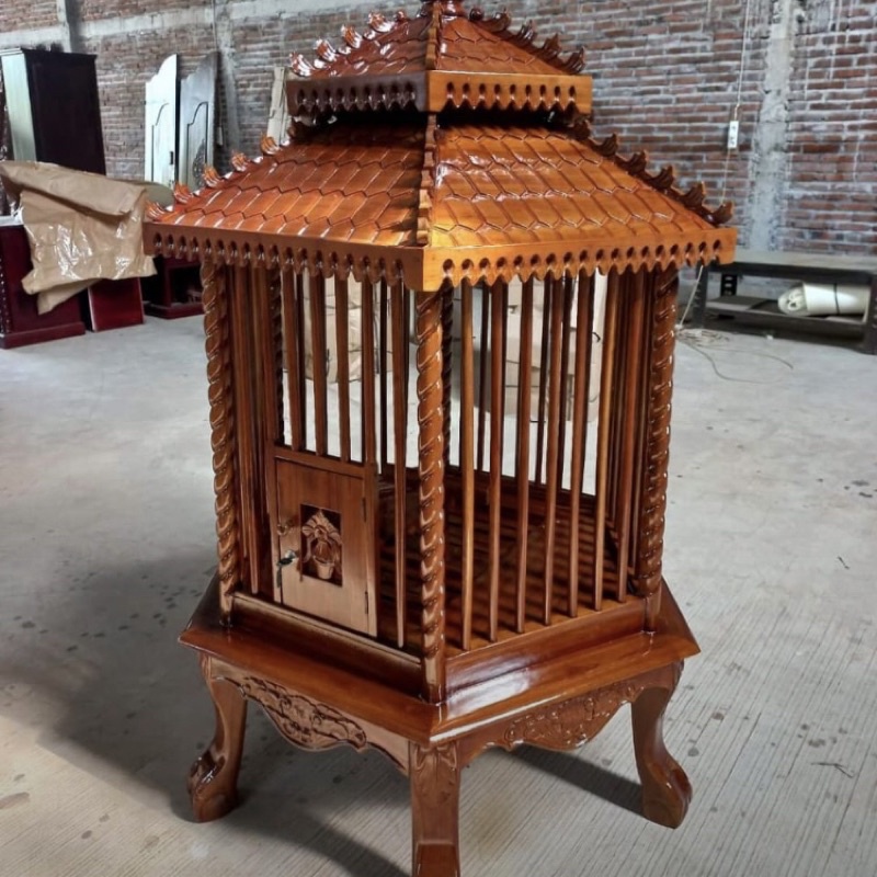 KANDANG AYAM BEKISAR KAYU JATI