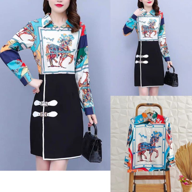 KEMEJA MOTIF IMPORT PREMIUM BKK //ATASAN IMPORT  PREMIUM BKK // TOP IMPORT PREMIUM BKK.