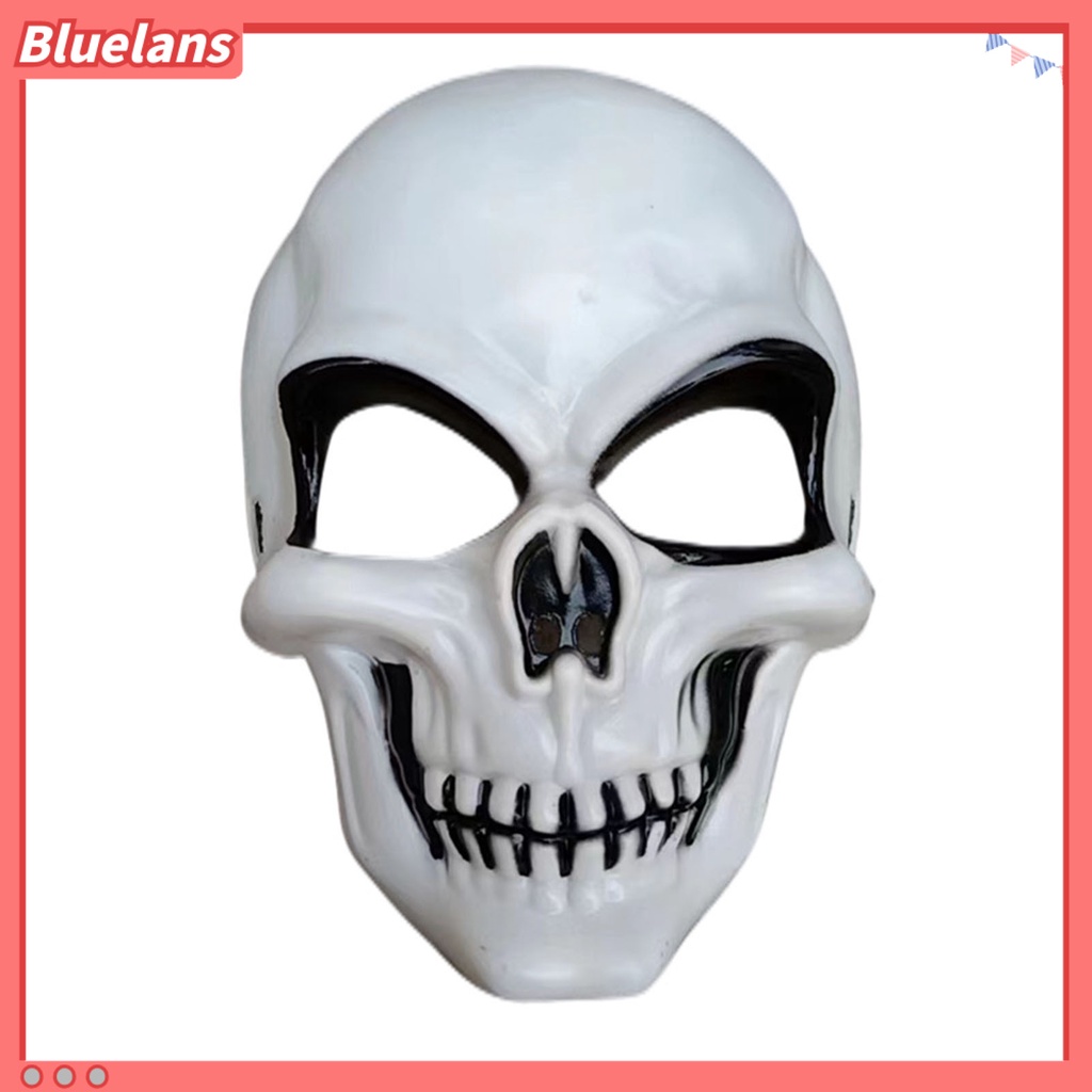 Penutup Wajah Desain Tengkorak Horror Reusable Untuk Pesta Halloween