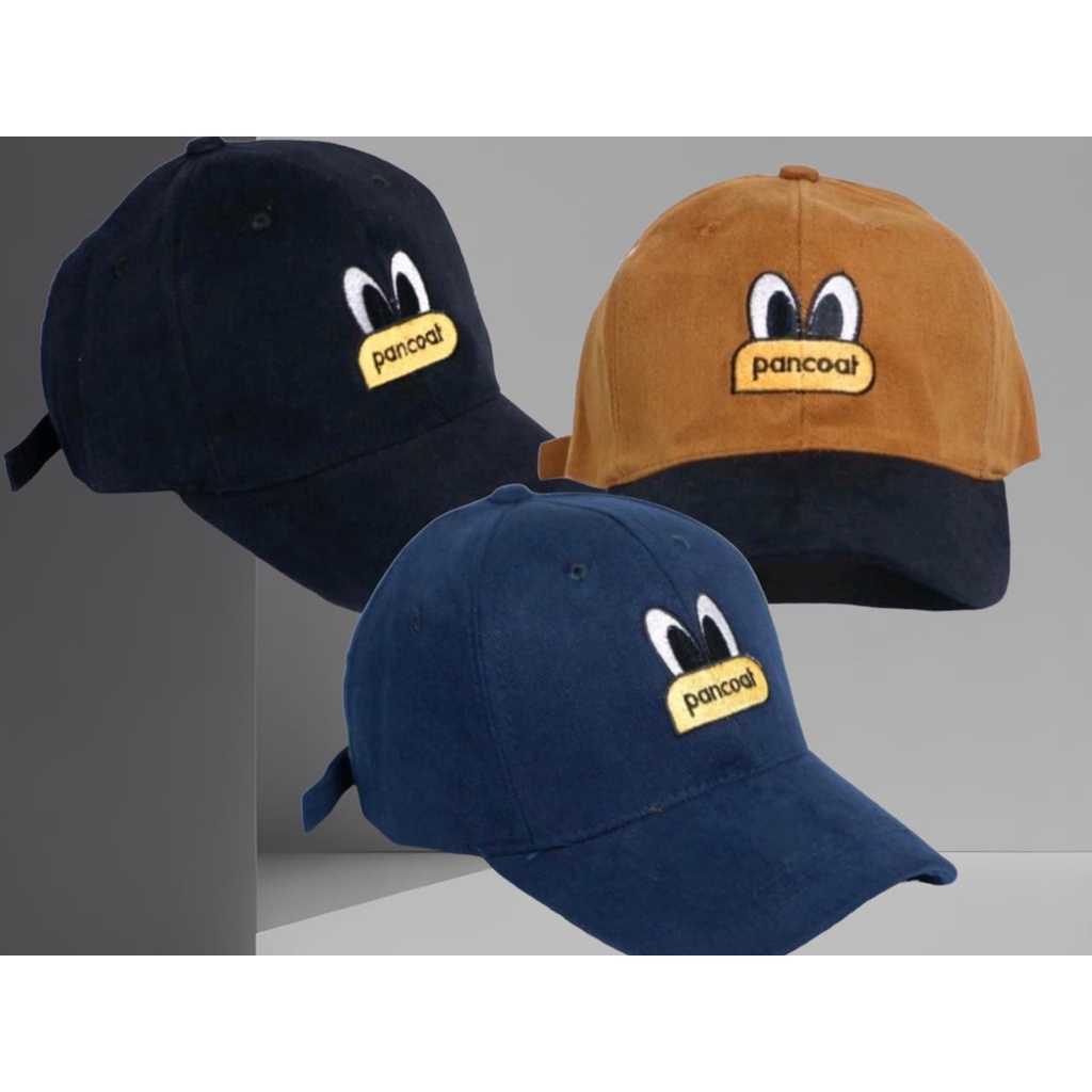BS Topi Pancoat Baseball Caps Pria/Wanita Distro Pancoat Original Keren Premium Import