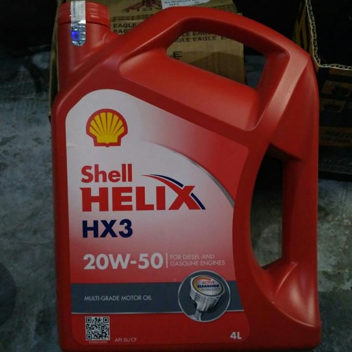 Oli Shell Helix Hx3 Sae 20W-50