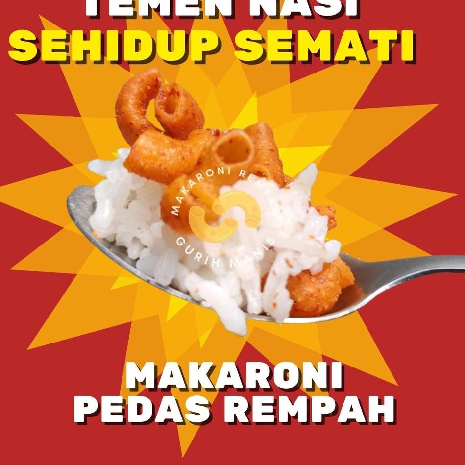 

Code2i2Hw--[PALING MURAH BANYAK] MAKARONI KILOAN PEDAS REMPAH 1/2 KG (500 GR)