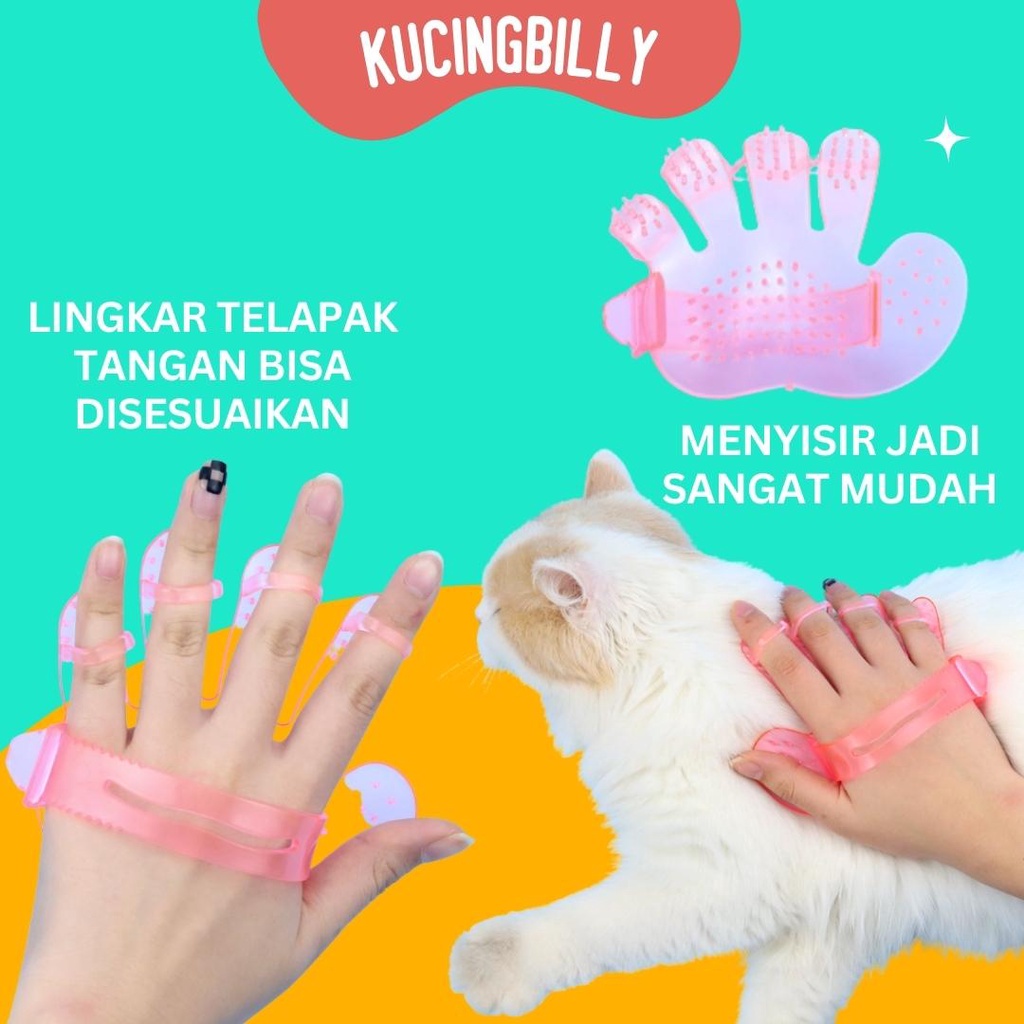 Sikat mandi pijat kucing anjing